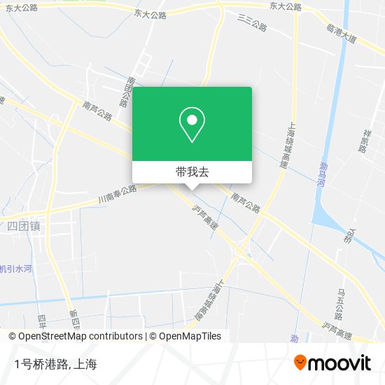 1号桥港路地图