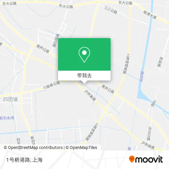 1号桥港路地图