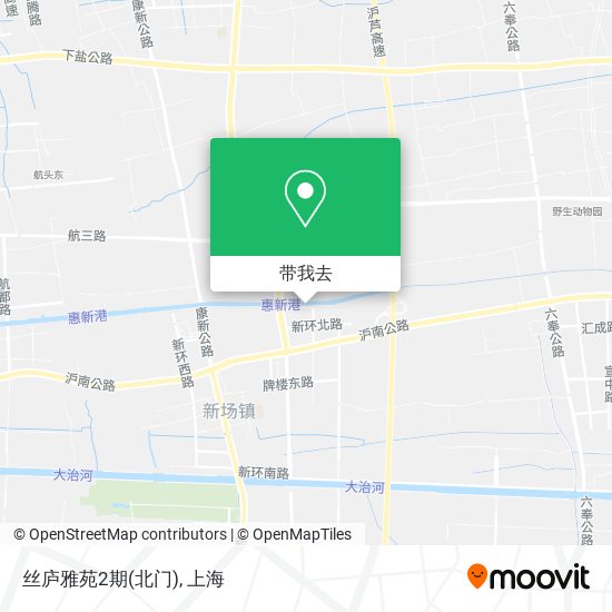 丝庐雅苑2期(北门)地图