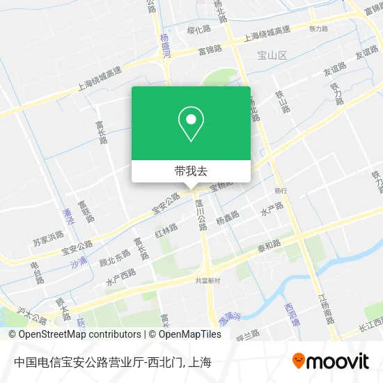 中国电信宝安公路营业厅-西北门地图