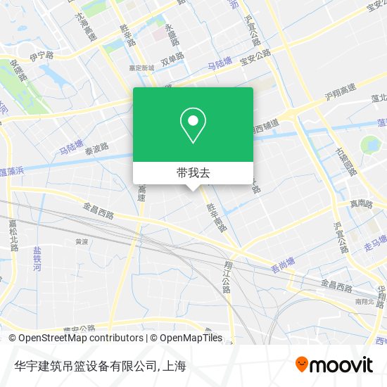 华宇建筑吊篮设备有限公司地图