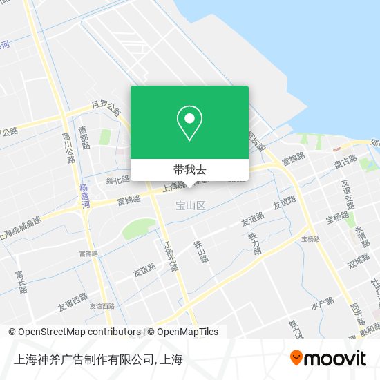 上海神斧广告制作有限公司地图