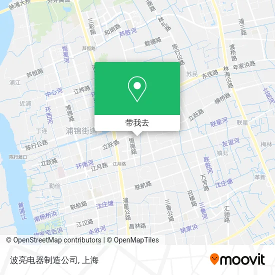 波亮电器制造公司地图