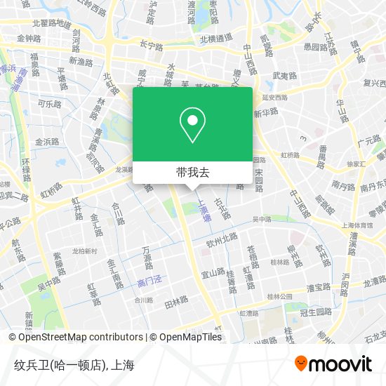 纹兵卫(哈一顿店)地图