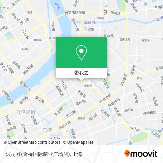 波司登(金桥国际商业广场店)地图