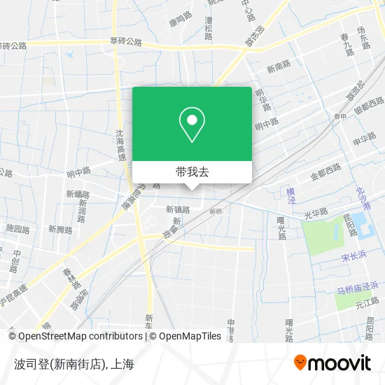 波司登(新南街店)地图