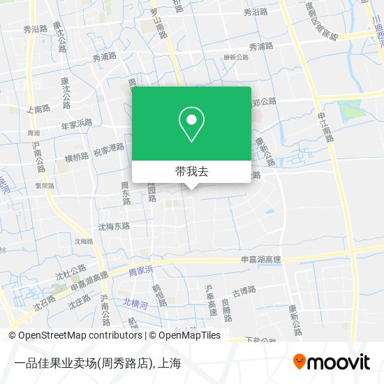 一品佳果业卖场(周秀路店)地图