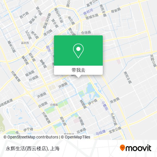 永辉生活(西云楼店)地图