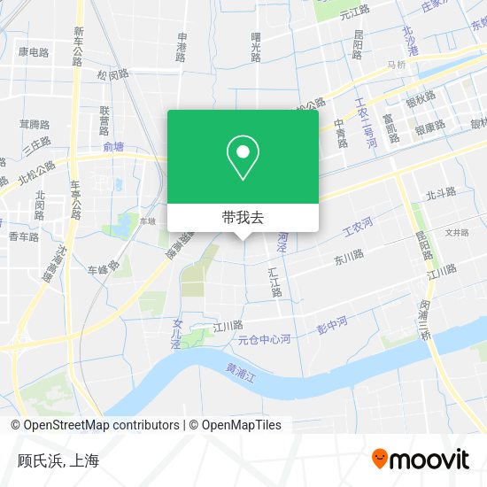 顾氏浜地图