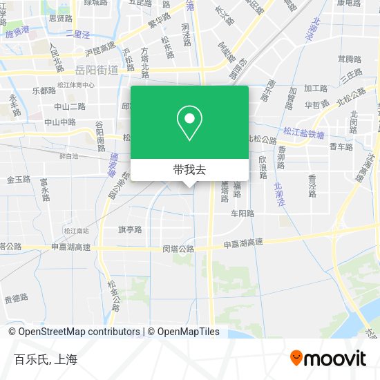 百乐氏地图