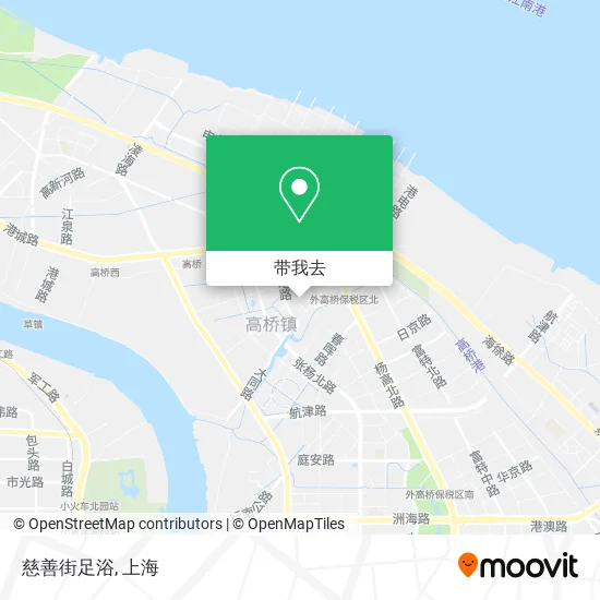 慈善街足浴地图