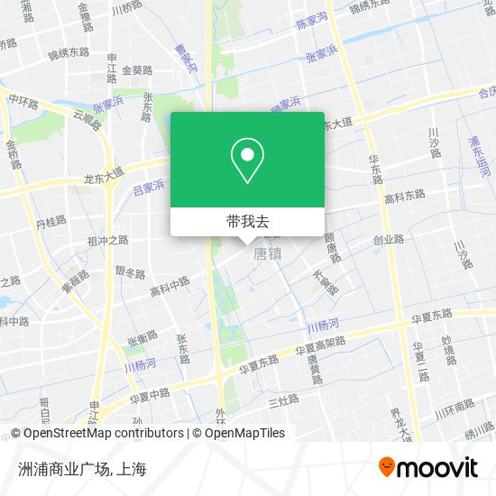 洲浦商业广场地图