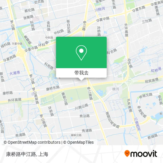康桥路申江路地图
