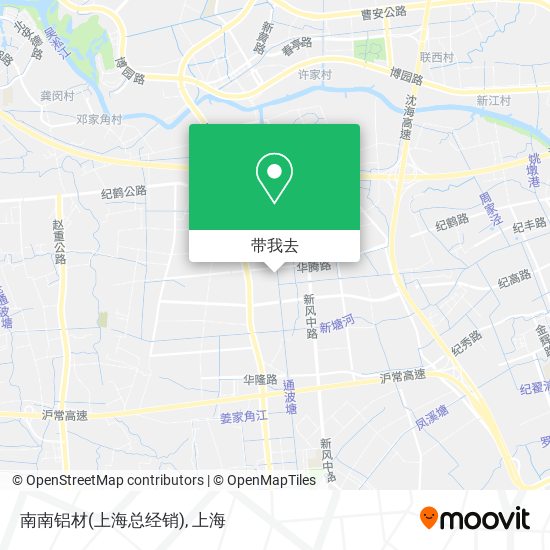 南南铝材(上海总经销)地图