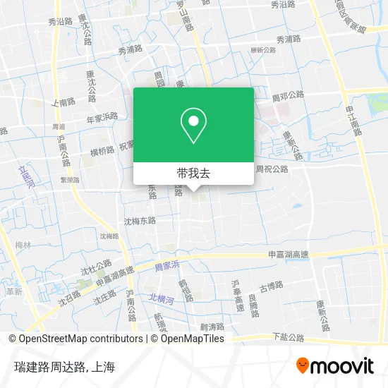 瑞建路周达路地图