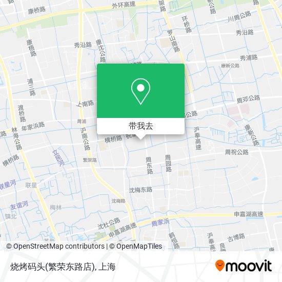 烧烤码头(繁荣东路店)地图