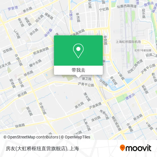 房友(大虹桥枢纽直营旗舰店)地图