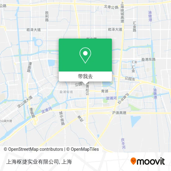 上海枢捷实业有限公司地图