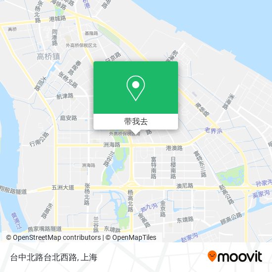 台中北路台北西路地图