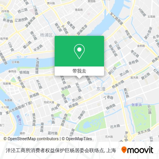 洋泾工商所消费者权益保护巨杨居委会联络点地图