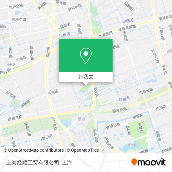 上海经顺工贸有限公司地图