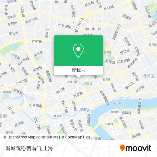新城商苑-西南门地图
