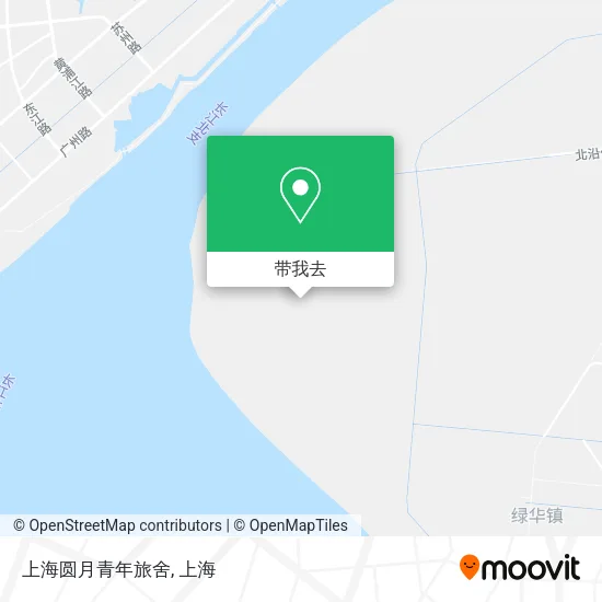 上海圆月青年旅舍地图