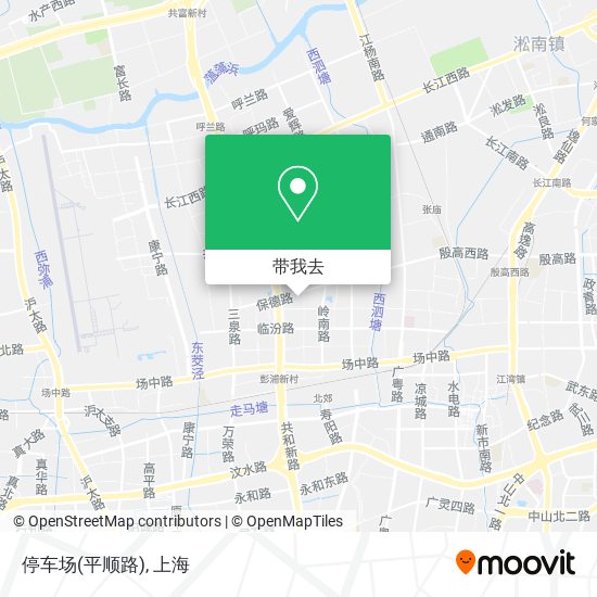 停车场(平顺路)地图