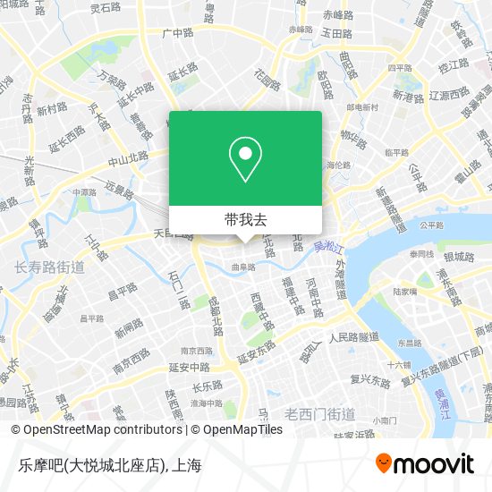 乐摩吧(大悦城北座店)地图