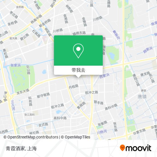 青霞酒家地图