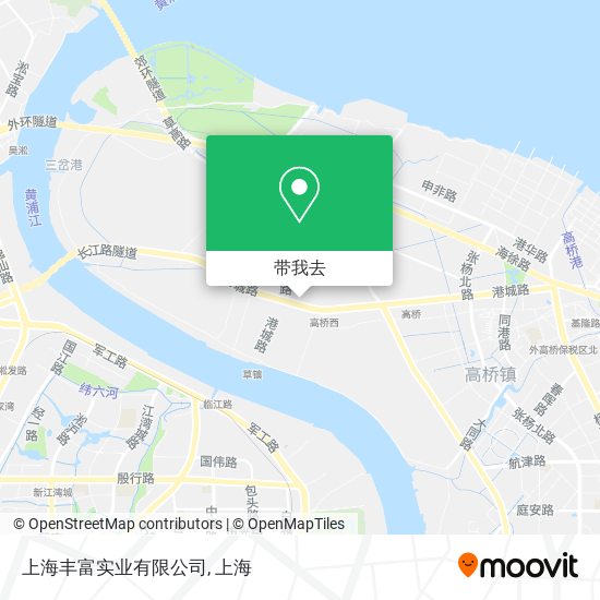 上海丰富实业有限公司地图