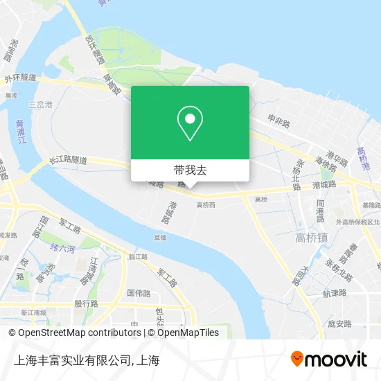 上海丰富实业有限公司地图