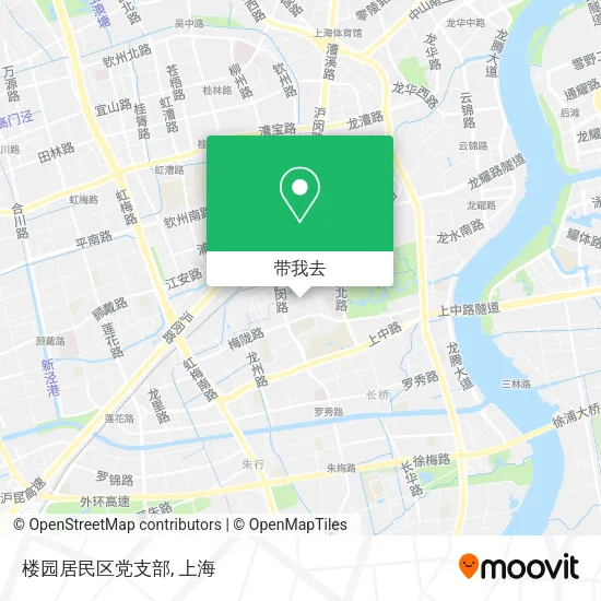 楼园居民区党支部地图