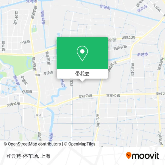 登云苑-停车场地图