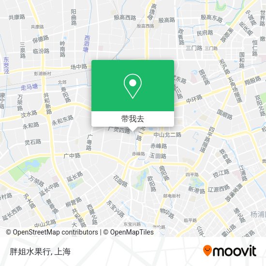 胖姐水果行地图