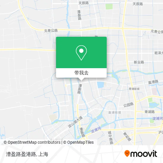 漕盈路盈港路地图