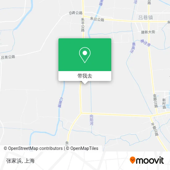 张家浜地图