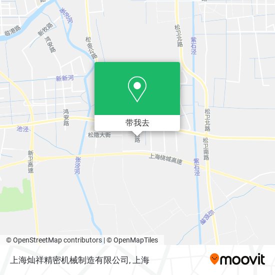 上海灿祥精密机械制造有限公司地图