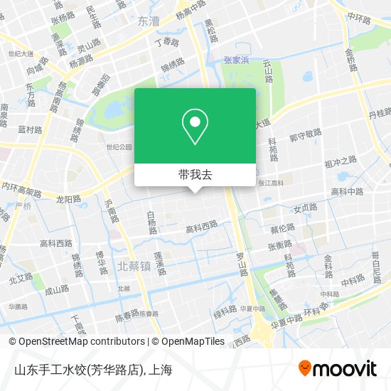 山东手工水饺(芳华路店)地图