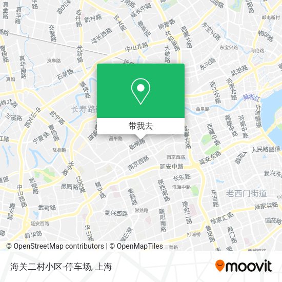 海关二村小区-停车场地图