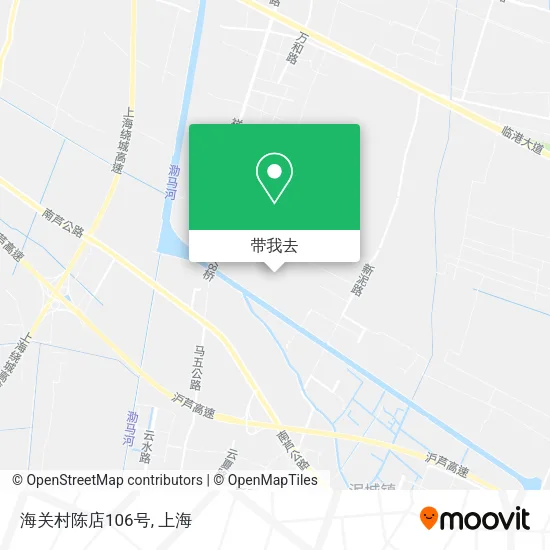 海关村陈店106号地图