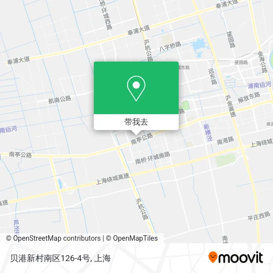 贝港新村南区126-4号地图
