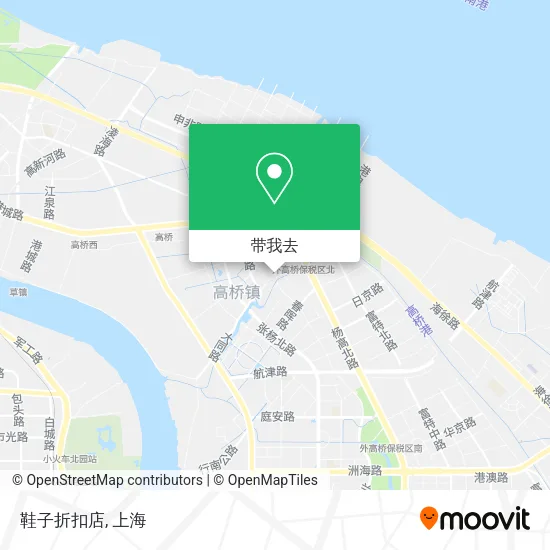 鞋子折扣店地图