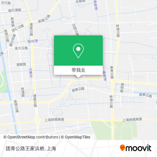 团青公路王家浜桥地图