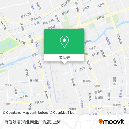 麻香辣语(场北商业广场店)地图