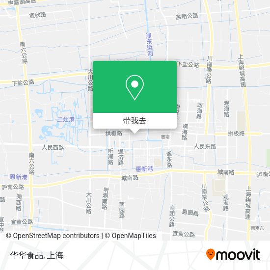 华华食品地图