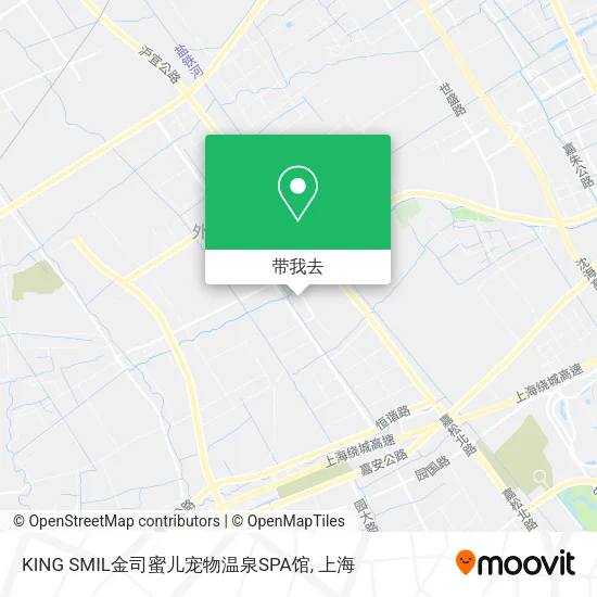 KING SMIL金司蜜儿宠物温泉SPA馆地图
