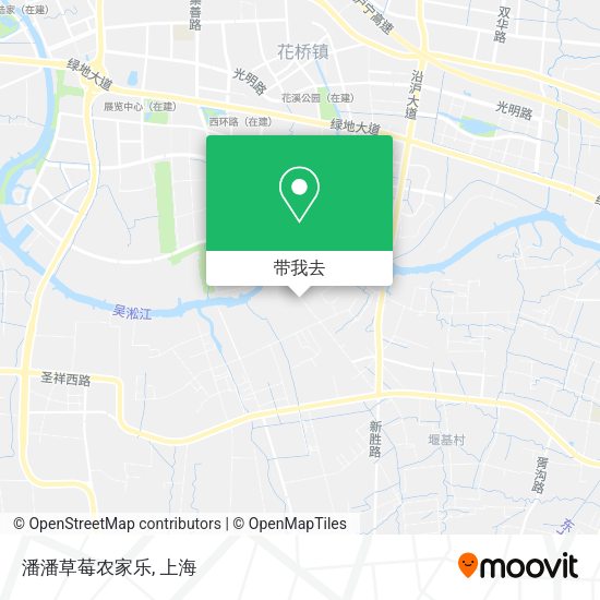 潘潘草莓农家乐地图