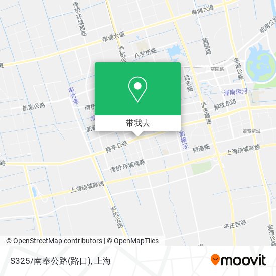 S325/南奉公路(路口)地图