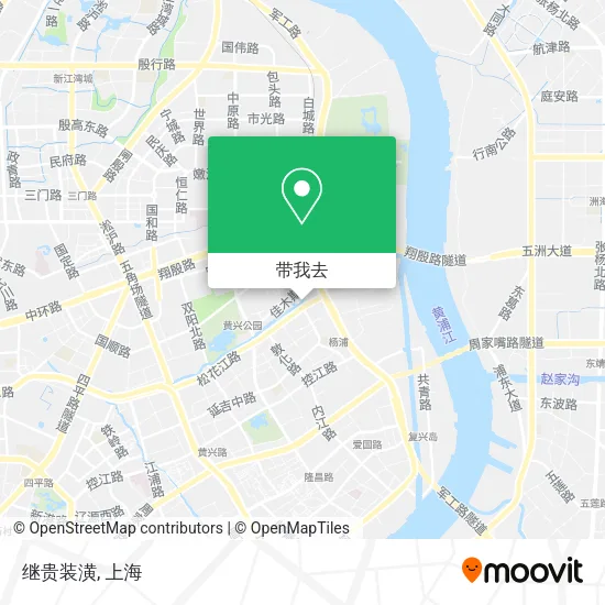 继贵装潢地图